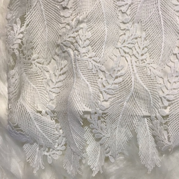 Tart Devora Crochet Scalloped Dress Sz Med - Picture 6 of 7